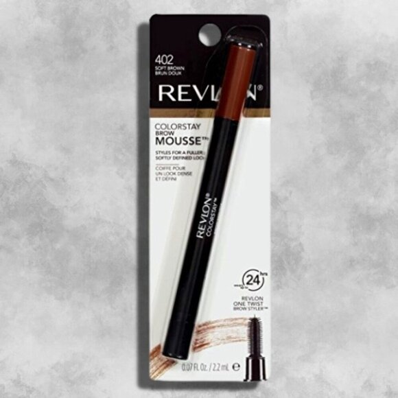 Revlon Colorstay Brow Mousse Fuller Softly Defined Look 402 Soft Brown 22ml BNWT - Picture 1 of 3